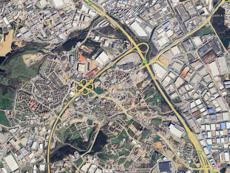 ÇAYIROVA ŞEKERPINAR’DA 2.100 M² SATILIK TİCARİ ARSA “BURADA”