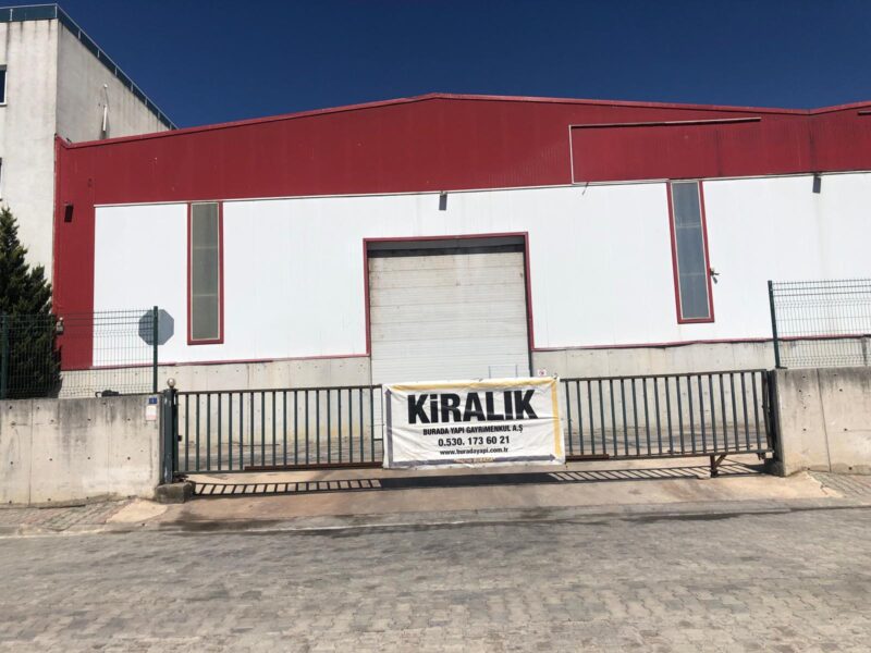 KOBİ OSBDE 2 ADET VİNÇLİ 3.650 M² KİRALIK FABRİKA BURADA