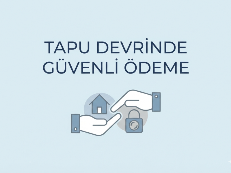 Tapu Devrinde En Güvenli 3 Ödeme Yöntemi