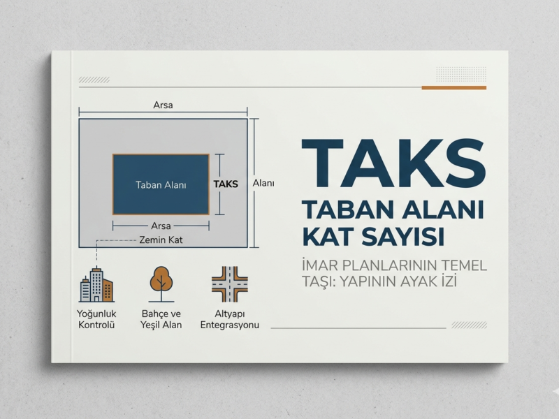İmar Planlarının Temel Taşı: TAKS Nedir ve Ne İşe Yarar?