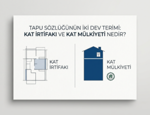 Tapu Sözlüğünün İki Dev Terimi: Kat İrtifakı ve Kat Mülkiyeti Nedir?